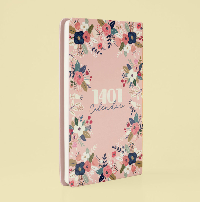 سررسید ۱۴۰۱ طرح "Floral"