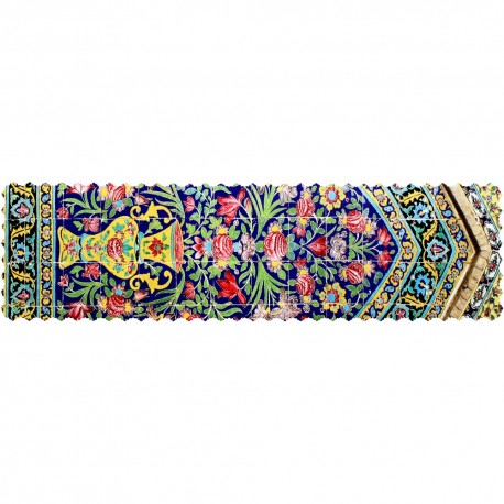 رانر رومیزی مستطیل سنتی مخمل ۳۲۳۲