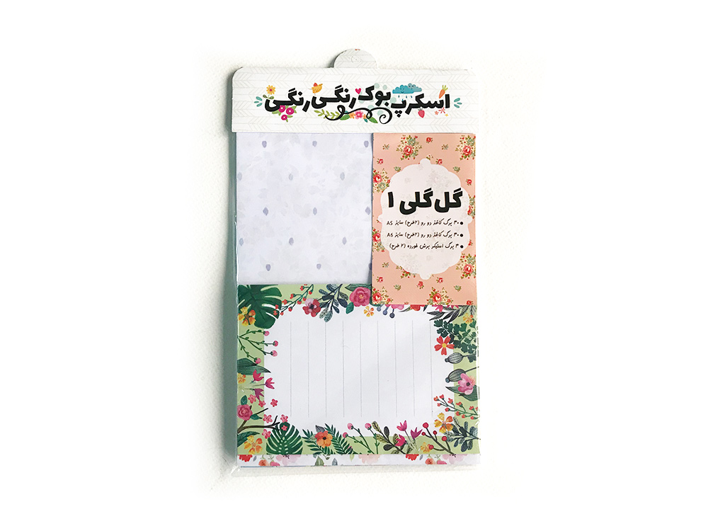 بسته کاغذ اسکرپ بوک – گلگلی ۱